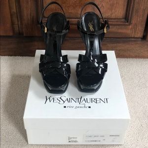 Saint Laurent Tribute heel